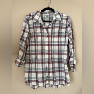 Carhartt Women’s Multicolor Plaid Button Down Shirt